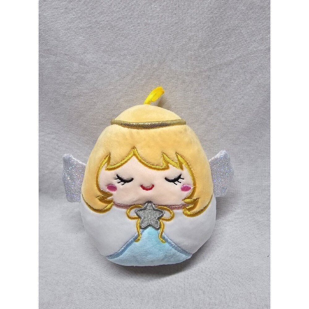 Squishmallows 4.5" Nicky the Angel Christmas Ornament 2021 HTF